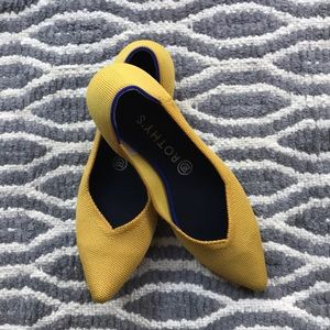 Rothys The Point Yellow Size 9